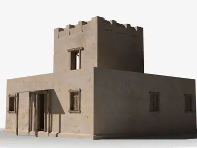 Arab x30 Low-poly 3D model