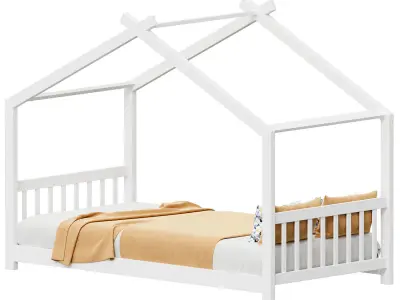 Hogansville Twin Bed Free 3D model