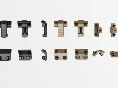 Arisaka Hand - Finger Stop Low-poly 3D model