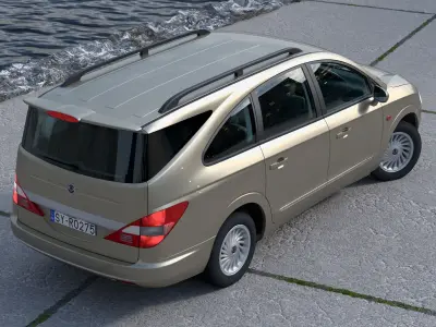 Ssangyong Rodius 2010 Free 3D model