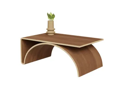 Kaari coffee table- modern living room furniture Free 3D model