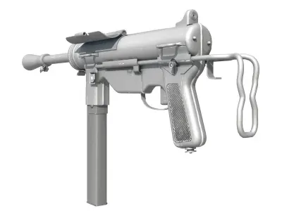 M3A1 Grease Gun 3D model