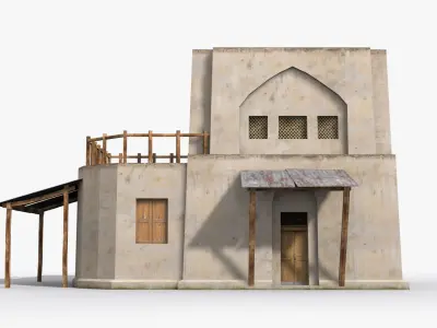 Arab xx29 Low-poly 3D model