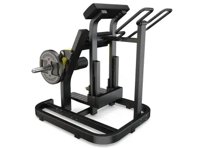 Technogym - Plate Loaded - Standing Leg Curl 3D model