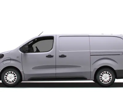 Toyota ProACE Electric Van L3 2024 3D model