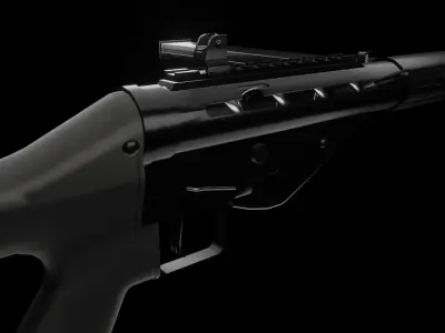 STEN Modified V2 Free 3D model