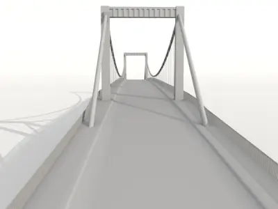 Elizabeth Bridge 3D model