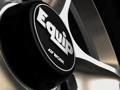 Work Equip 40 Wheel 3D model