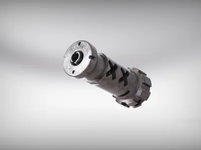 muzzle brake vol8 3D model