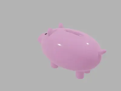 Piggy Bank 3D model 3D model