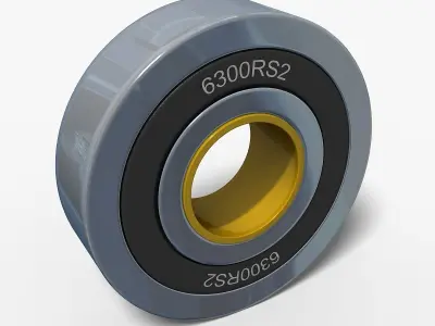 Bearing ball 3D model