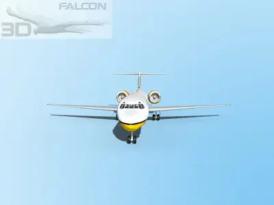 Falcon3D MD-80 CargoMax 3D model