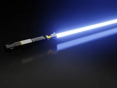 Light Saber -Starwars Low-poly 3D model