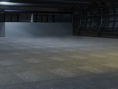 MANUFACTURING PLANT Free 3D model