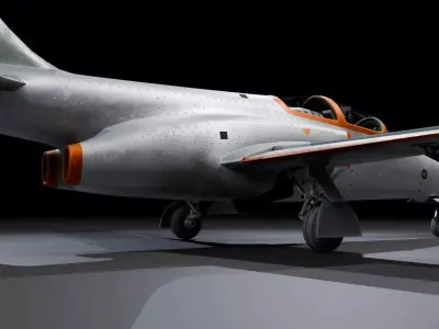 Islamic Republic of Iran Air Force - OWJ TAZARVE - THE PHEASANT Low-poly 3D model