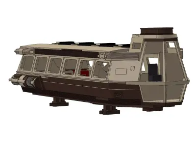 HFY-3920 Shuttle Ferry 3D print model