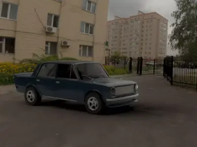Vaz 2101 Free 3D model