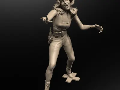 Colonel Wilma Space Vampire - Buck Rogers in the 25th Century 3D print model