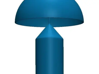 Modern Table lamp Free 3D model buy