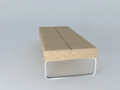 banco bench Free 3D model