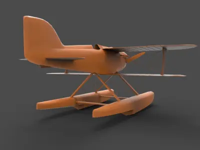 Sea Plane 3D print model