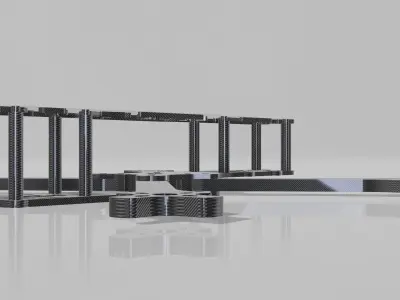Racing FPV Drone Frame 2 3D Printable 3D print model