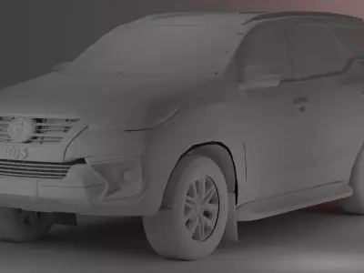 Toyota Fortuner 3D model