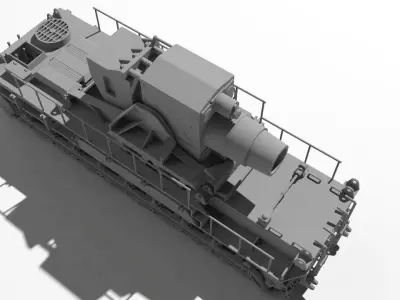 Tank KARL for 3D print 3D print model