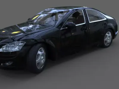 Benz car  3D model purchase