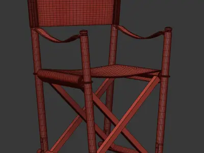 Folding Chair MK99200 by Carl Hansen  3D model