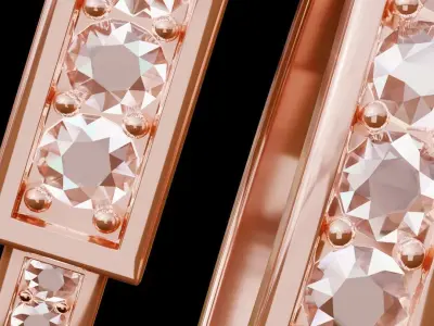 Ring jewellery ring Free 3D model