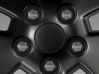 Jeep Wrangler Rubicon2 rim 3D model