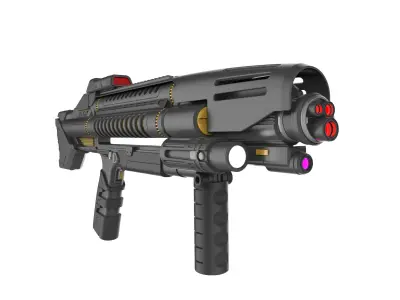 Starfleet Discovery Phaser Cannon - STL CAD bundle - Commercial 3D print model