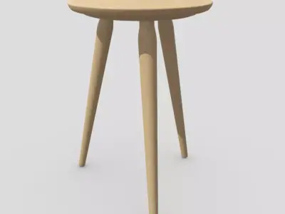CC0 - Stool 6 Free low-poly 3D model