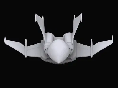 Gundam Zeon Dopp model 3D model