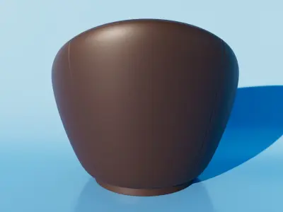 Premium Swivel Chair Free 3D model
