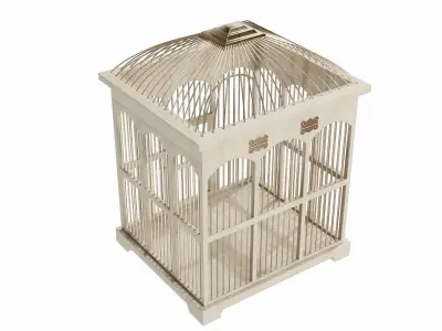 Bird-cage bird cage 3D model