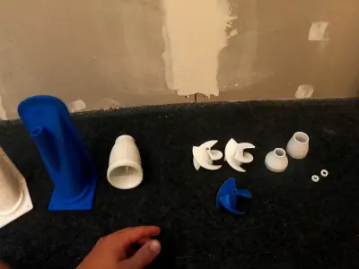 60 mm jet unit 3D print model