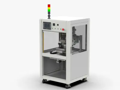 Automatic Glue Removal Machine 3D model