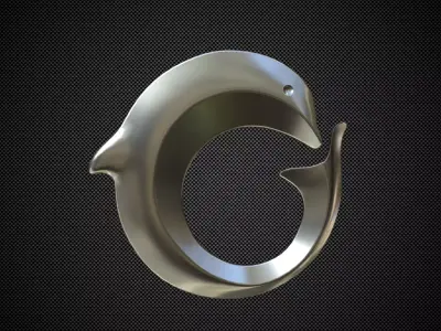 irisbus logo 3D model