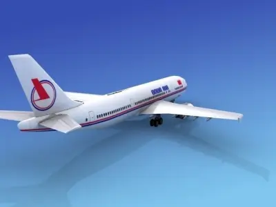 Airbus A300 ONUR 1 3D model