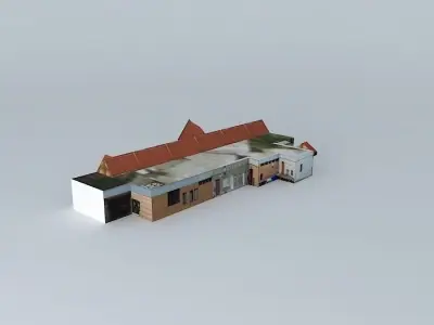DH Drugstore boutiques Free 3D model