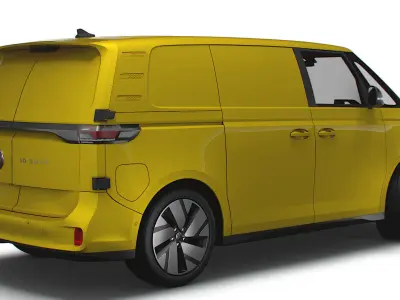 VW ID Buzz Cargo 2RD 2023 3D model