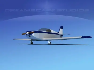 Ken Rand KR-2 V03 3D model