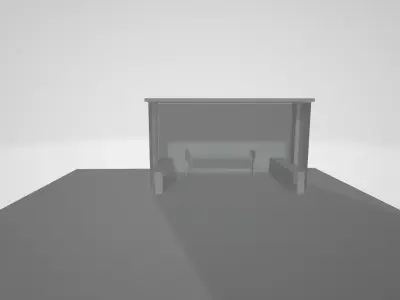 BUS STOP 3D model