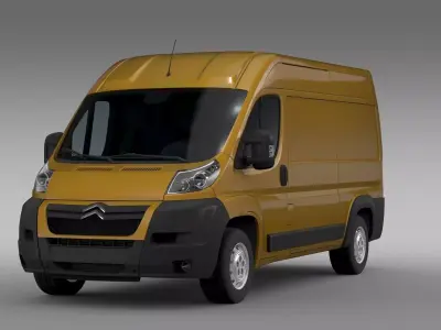 Citroen Jumper 250 L2H2 2006 - 2014 ALL 3D model