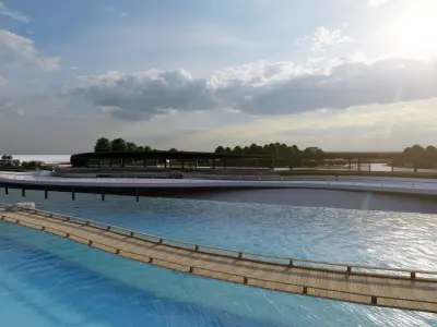 Master park-public park-Private Park Landscape 3D model