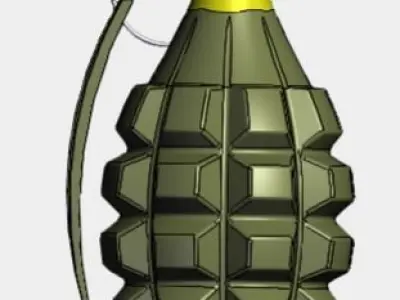 Fragment Grenade 3D model
