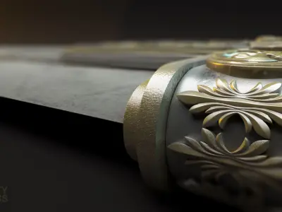 Final Fantasy - Buster Sword 3D model