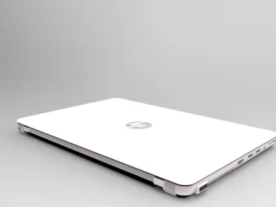 Hp pavilion 14 notebook Low-poly 3D model